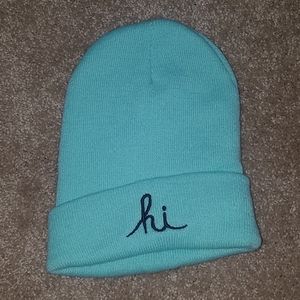 Nwot Charlotte russe baby blue beanie